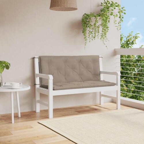 Vidaxl Cushion For Swing Chair Taupe 47.2  Fabric Perspective: front