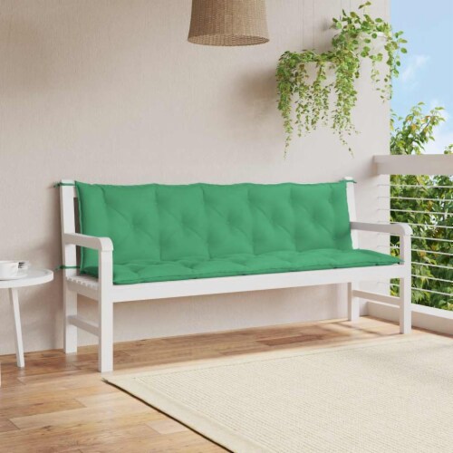 Vidaxl Cushion For Swing Chair Green 70.9 Fabric Perspective: front
