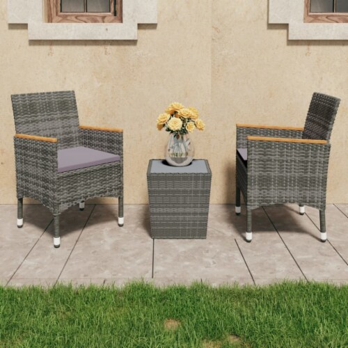 Poly rattan bistro set discount