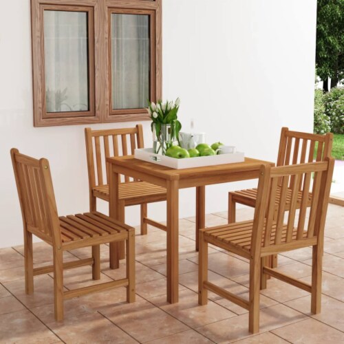 Vidaxl teak table discount