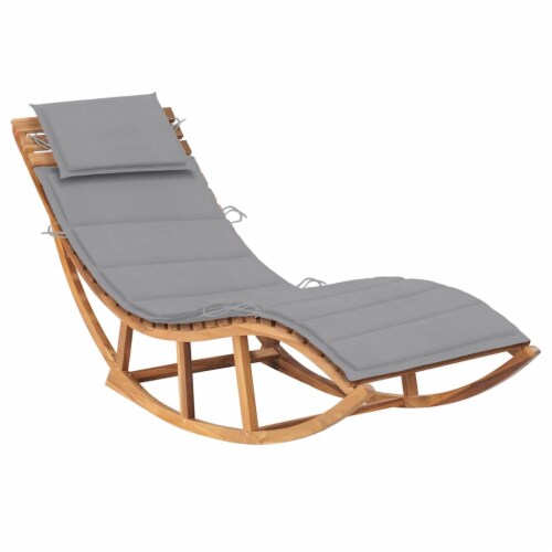 Solid teak sun lounger cheap