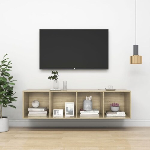 oak wall entertainment center