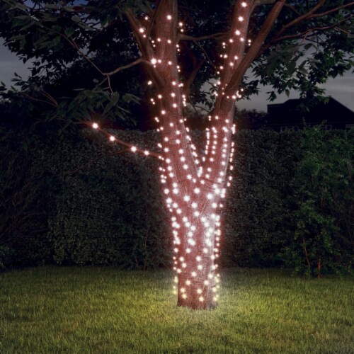 vidaXL Solar Fairy Lights 5 pcs 5x200 LED Warm White Indoor Outdoor, 5 pcs  - Fry's Food Stores