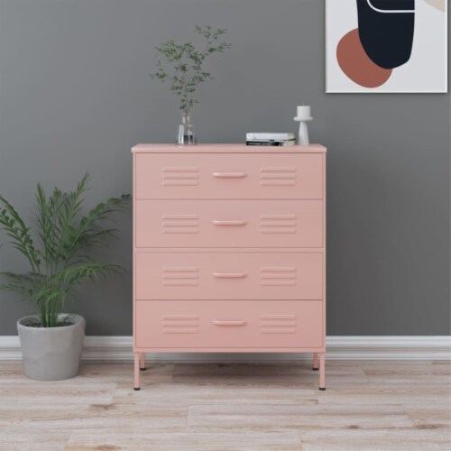 Vidaxl shop pink drawers