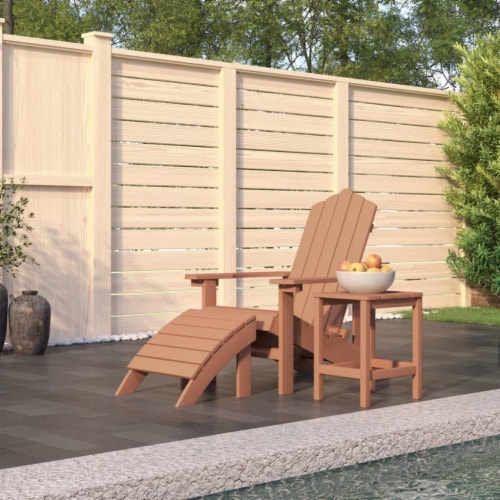 Garden chair with footstool deals