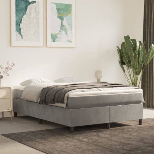 vidaXL Mattress Topper 59.8 x79.9 x2  Queen Perspective: front