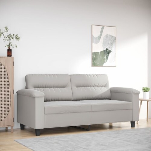 Leather look 2 seater sofa cheap