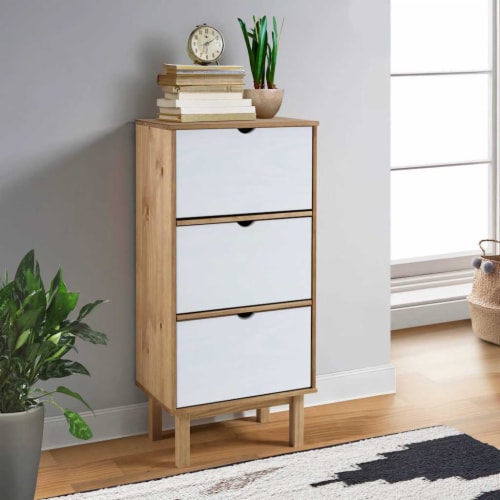 White solid wood shoe cabinet online
