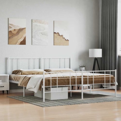 King bed frame no slats hotsell
