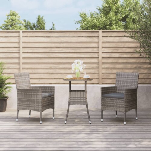 Vidaxl 3 piece bistro set new arrivals