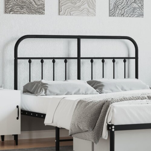 Double bed metal headboard sales
