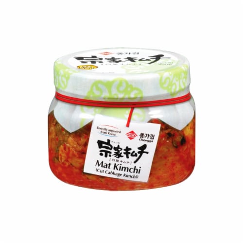 Chongga Cabbage Kimchi Perspective: front