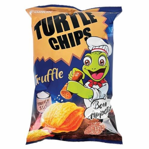 Orion Truffle Turtle Chips Perspective: front