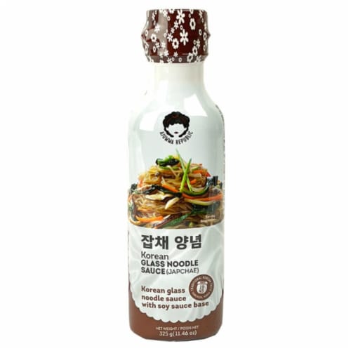 Ajumma Republic Korean Glass Noodle Sauce Perspective: front