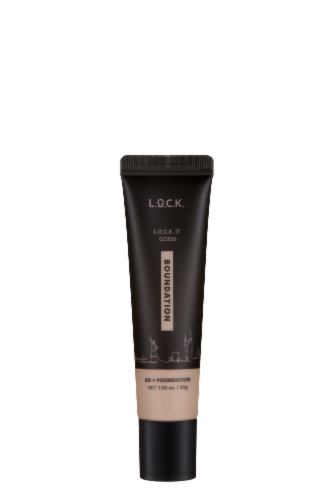 L.O.C.K. 04 Light Buff L.O.C.K. It Good Foundation Perspective: front