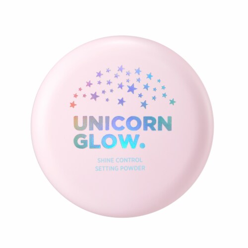 Unicorn Glow Shine Control Setting Powder Perspective: front