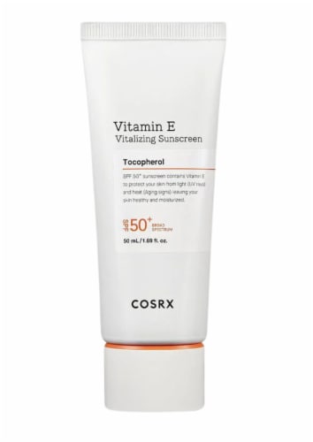 COSRX Vitamin E Vitalizing Sunscreen SPF 50+ Perspective: front