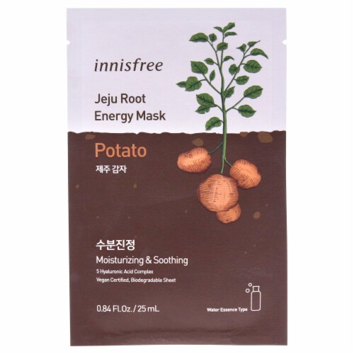 Jeju Root Energy Mask - Potato by Innisfree for Unisex - 0.84 oz Mask Perspective: front