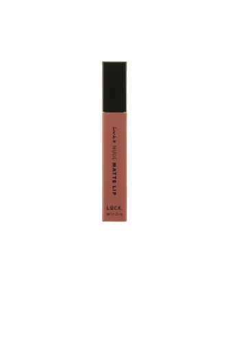L.O.C.K. 03 Brick Rose L.O.C.K. It Nude Matte Lip Color Perspective: front