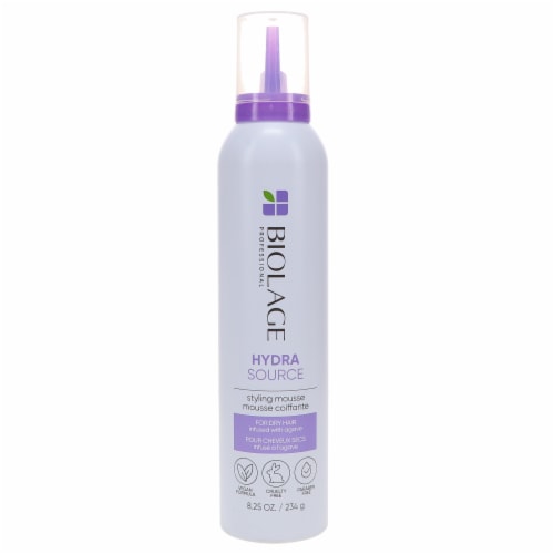 Matrix Biolage Styling Blue Agave Hydra-Foaming Styler Mousse 8.25 oz Perspective: front