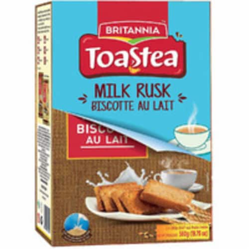 Britannia Toastea Milk Rusk Toast Perspective: front