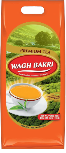 Wagh Bakri Premium Tea Perspective: front