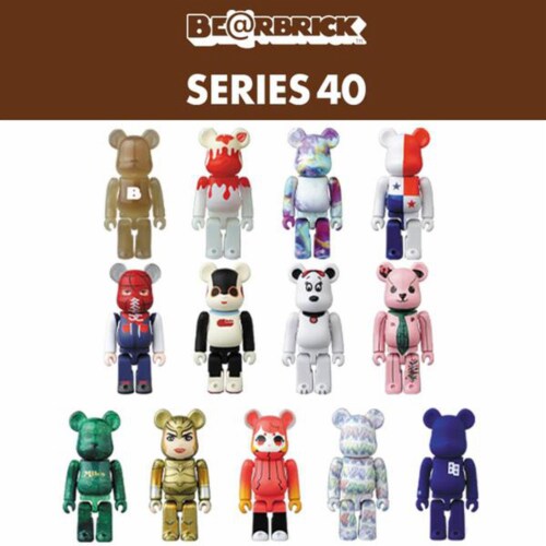 Bearbrick Series 40 Single Blind Box Series by Medicom Toy