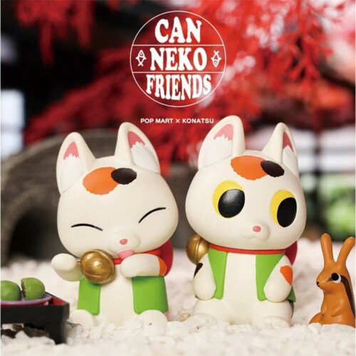 CanNeko Friends Blind Box Toy Series by Konatsu x POP MART - Set