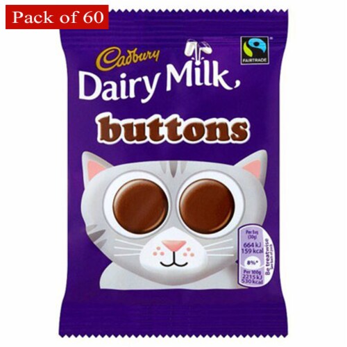 Cadbury Buttons Bag 60 Pack 14.5g each 1 unit Kroger