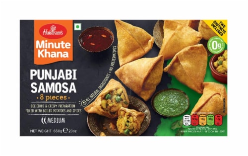 Haldiram's Punjabi Samosas Perspective: front