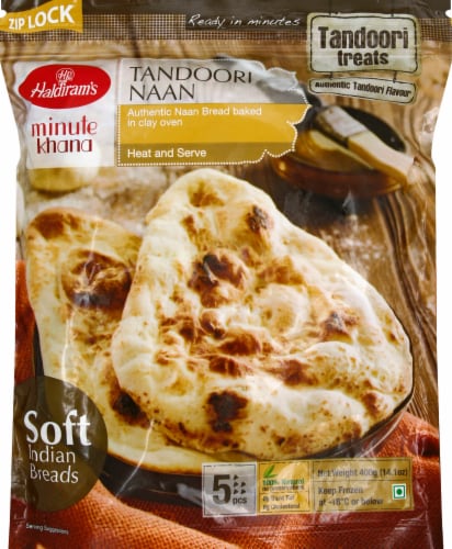 Haldiram's Tandoori Naan Perspective: front