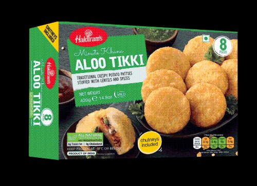 Haldiram's Aloo Tikki Perspective: front
