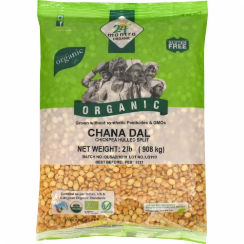24 Mantra Organic® Chana Dal Perspective: front