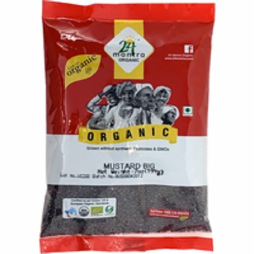 24 Mantra Organic Mustard Big - 7 Oz (199 Gm)) Perspective: front
