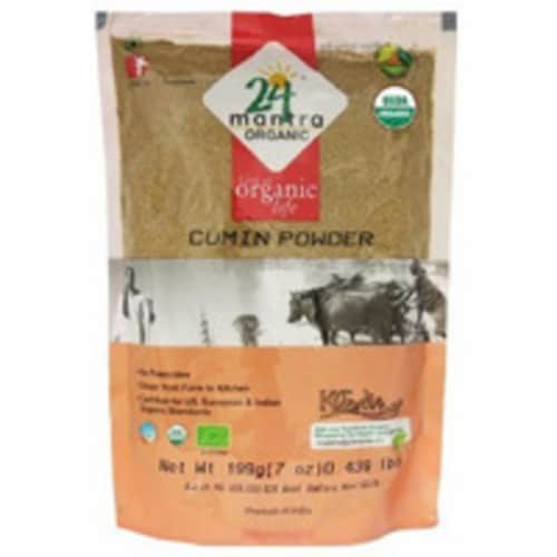 24 Mantra Cumin Powder - 7 Oz (199 Gm) Perspective: front
