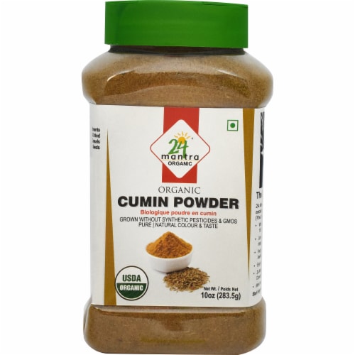 24 Mantra Organic Cumin Powder Perspective: front
