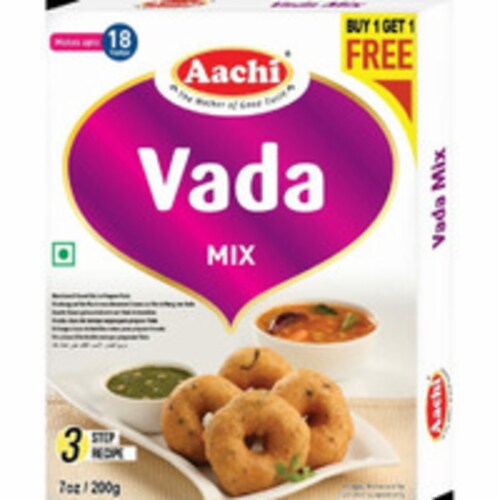 Aachi Vada Mix (Medu Vada) - 200 Gm (7 Oz) [Buy 1 Get 1 Free] Perspective: front