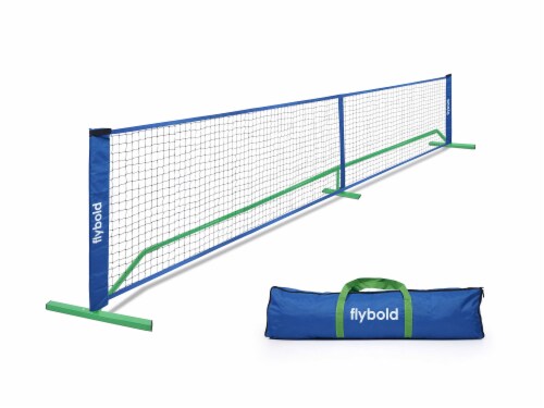 flybold Pickleball Net | Regulation Size | Lightweight & Sturdy Perspective: front