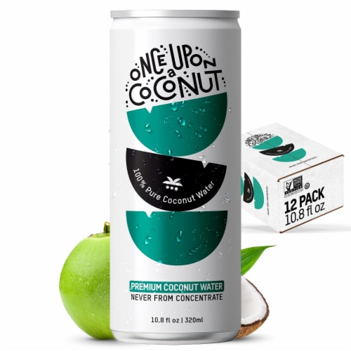Once Upon a Coconut Premium Coconut Water Perspective: front