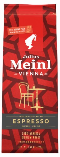 Julius Meinl Vienna Espresso Medium Roast Whole Beans Coffee Perspective: front