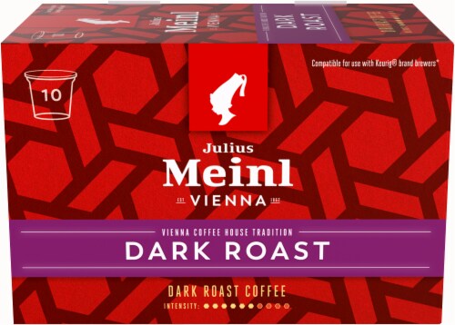 Julius Meinl Vienna Coffee House Tradition Pod Dark Roast Perspective: front