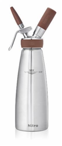 iSi Nitro Brewer - Silver/Brown Perspective: front