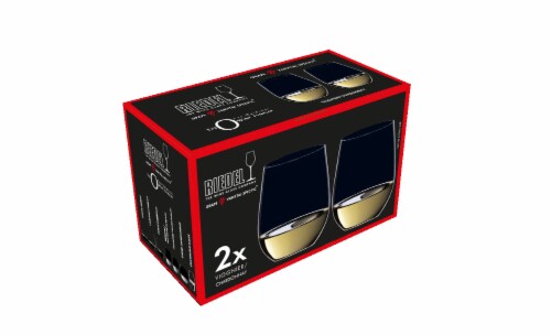 Riedel O Voignier Chardonnay Wine Glasses Perspective: front