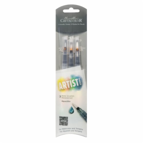 Cretacolor Aqua2Go Waterbrushes Perspective: front