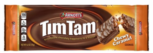 Arnott's® Tim Tam® Chewy Caramel Cookies Perspective: front
