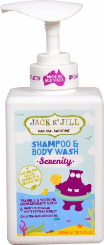 Jack N' Jill Natural Bathtime Shampoo & Body Wash Serenity Perspective: front