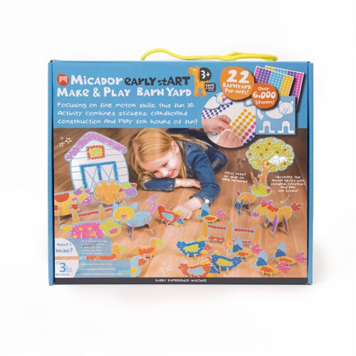 Micador Early Start Make & Play Barnyard Set Perspective: front