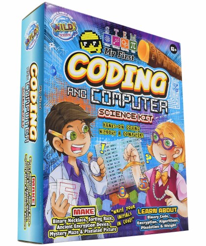 WILD! Science My First Coding and Computer Science Kit Perspective: front