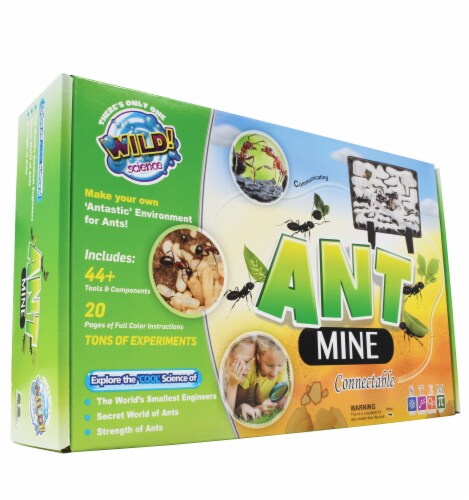 WILD! Science Ant Mine Kit Perspective: front