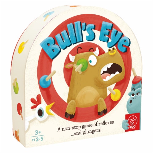 Roo Games Bull’s Eye Animal Matching Game Perspective: front